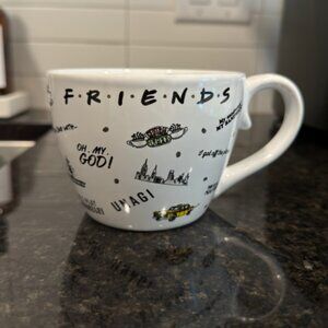 Friends TV Show Coffee Mug | Central Perk Cup | Oh My God, Unagi, NYC Skyline |